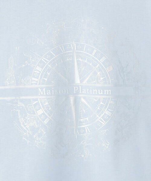 COMME CA PLATINUM / コムサ・プラチナ Tシャツ | コットンハイゲージポンチ ロゴプルオーバー | 詳細26