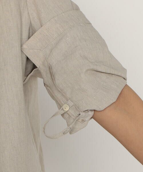 COMME CA PLATINUM / コムサ・プラチナ その他アウター | リネンストレッチ平織り ダブルブレストジャケット | 詳細16