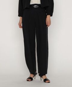 COMME CA PLATINUM / コムサ・プラチナ その他パンツ | リネンストレッチ平織り バレルパンツ