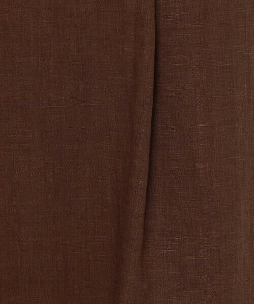 COMME CA PLATINUM / コムサ・プラチナ その他パンツ | リネンストレッチ平織り バレルパンツ | 詳細3
