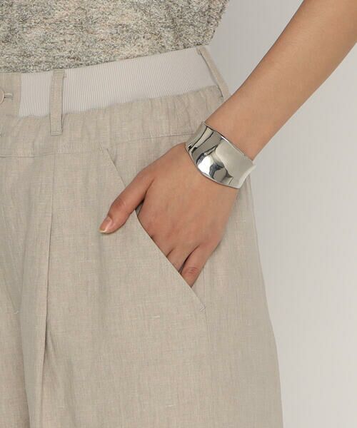COMME CA PLATINUM / コムサ・プラチナ その他パンツ | リネンストレッチ平織り バレルパンツ | 詳細14