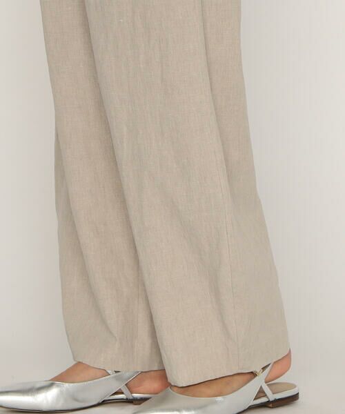 COMME CA PLATINUM / コムサ・プラチナ その他パンツ | リネンストレッチ平織り バレルパンツ | 詳細16