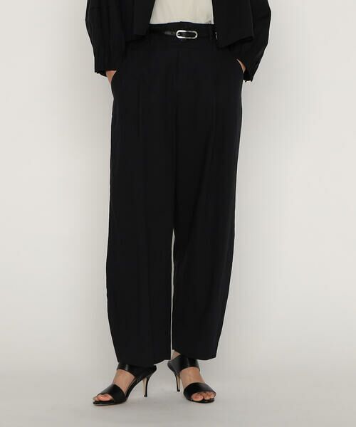 COMME CA PLATINUM / コムサ・プラチナ その他パンツ | リネンストレッチ平織り バレルパンツ | 詳細19