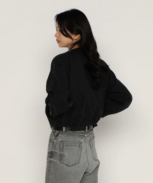 COMME CA PLATINUM / コムサ・プラチナ ブルゾン | リネンストレッチ平織り ブルゾン | 詳細23