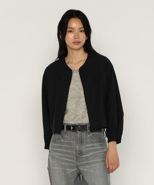 COMME CA PLATINUM / コムサ・プラチナ ブルゾン | リネンストレッチ平織り ブルゾン | 詳細24