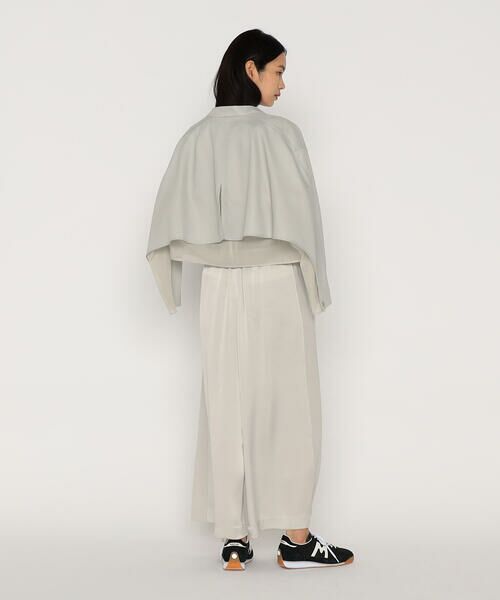 COMME CA PLATINUM / コムサ・プラチナ ブルゾン | サンベールライトカラミ織り ブルゾン | 詳細2