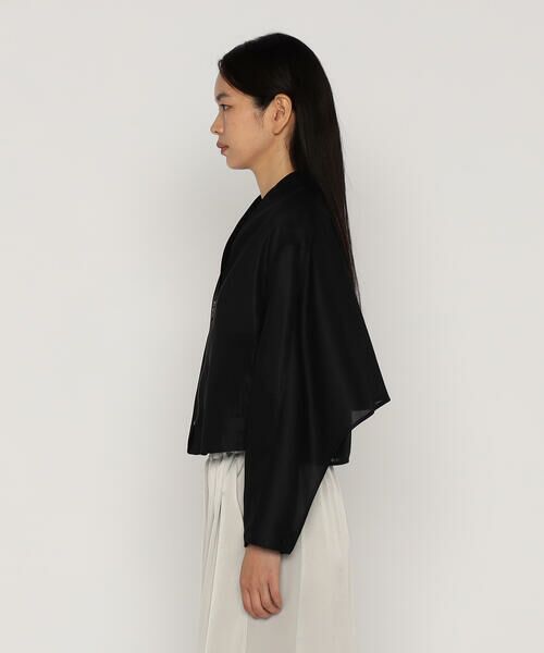 COMME CA PLATINUM / コムサ・プラチナ ブルゾン | サンベールライトカラミ織り ブルゾン | 詳細17