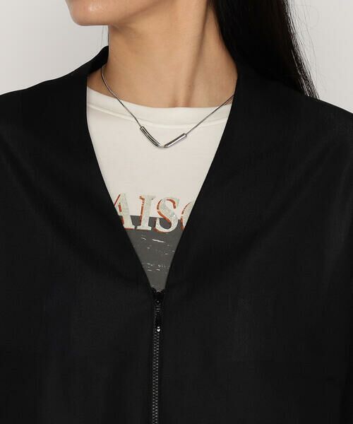 COMME CA PLATINUM / コムサ・プラチナ ブルゾン | サンベールライトカラミ織り ブルゾン | 詳細19