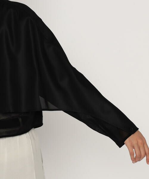 COMME CA PLATINUM / コムサ・プラチナ ブルゾン | サンベールライトカラミ織り ブルゾン | 詳細22