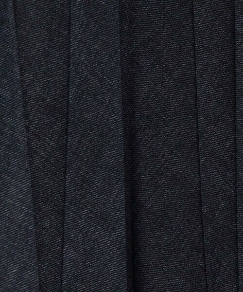 COMME CA PLATINUM / コムサ・プラチナ ロング・マキシ丈スカート | オーガンジートリコットデニムプリント | 詳細4