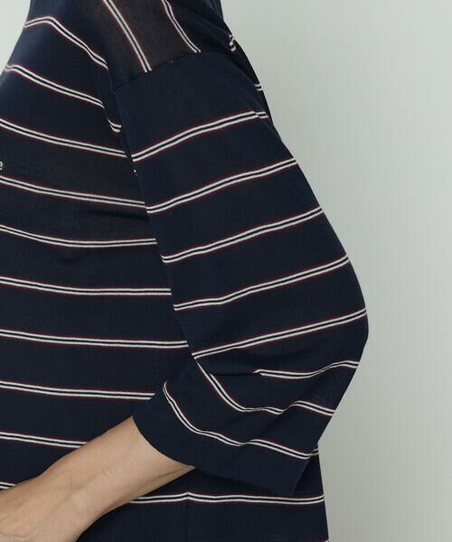 COMME CA PLATINUM / コムサ・プラチナ カットソー | モダールコットン14G天竺 ニットプルオーバー | 詳細7