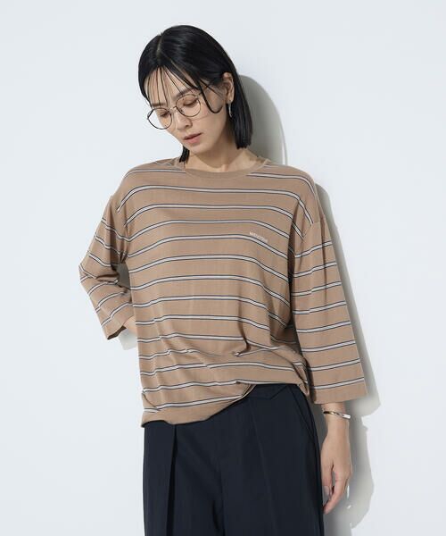 COMME CA PLATINUM / コムサ・プラチナ カットソー | モダールコットン14G天竺 ニットプルオーバー | 詳細17