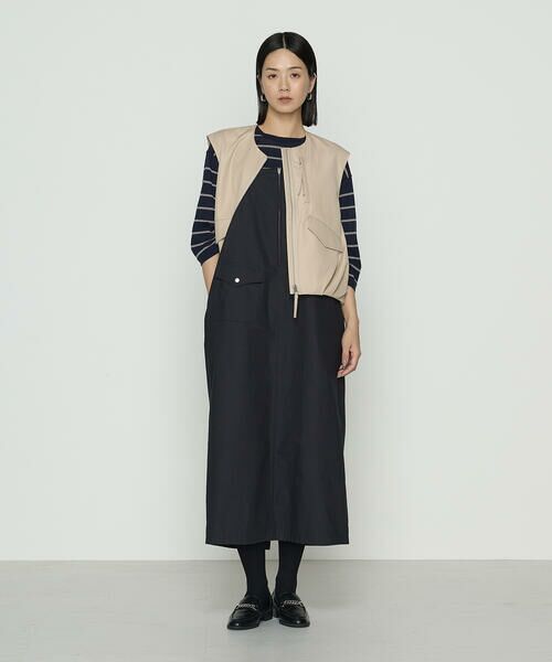 COMME CA PLATINUM / コムサ・プラチナ ベスト | ツイル撥水 ベスト | 詳細1