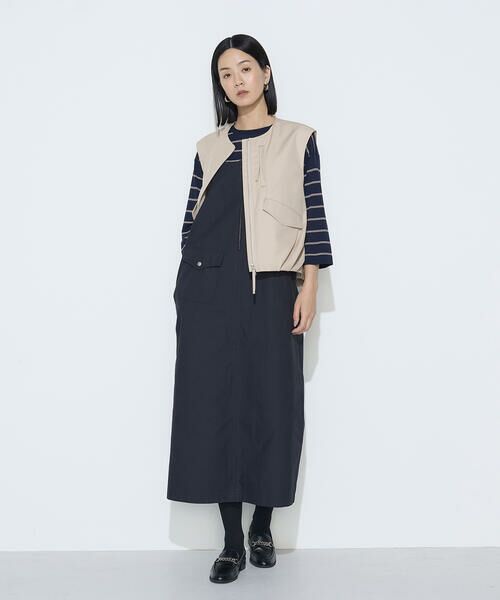 COMME CA PLATINUM / コムサ・プラチナ ベスト | ツイル撥水 ベスト | 詳細12