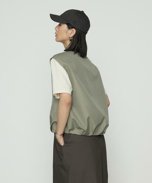 COMME CA PLATINUM / コムサ・プラチナ ベスト | ツイル撥水 ベスト | 詳細19