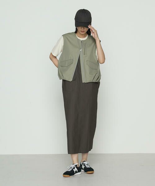 COMME CA PLATINUM / コムサ・プラチナ ベスト | ツイル撥水 ベスト | 詳細14