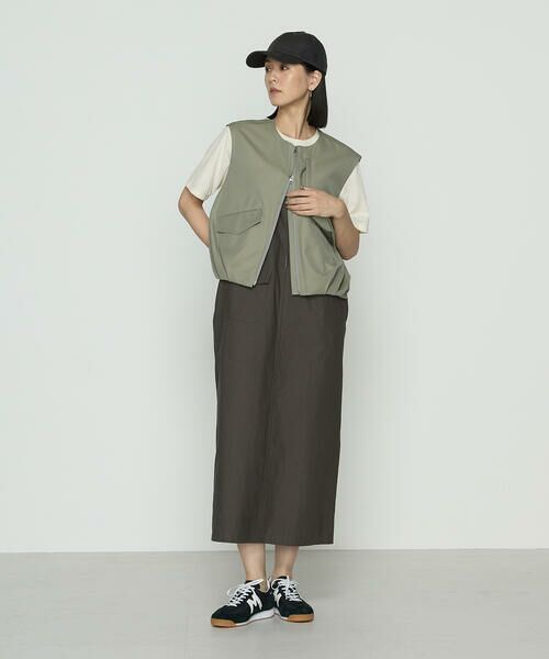 COMME CA PLATINUM / コムサ・プラチナ ベスト | ツイル撥水 ベスト | 詳細15