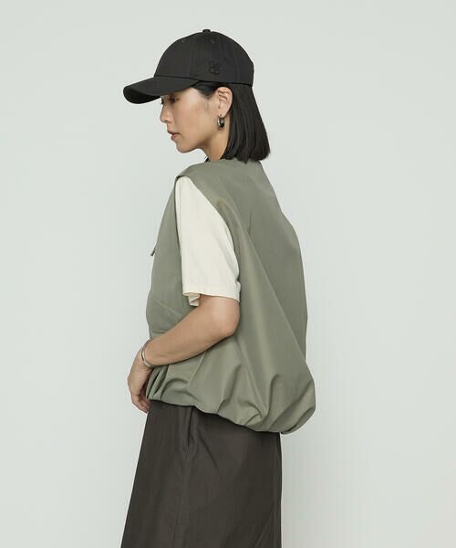 COMME CA PLATINUM / コムサ・プラチナ ベスト | ツイル撥水 ベスト | 詳細18