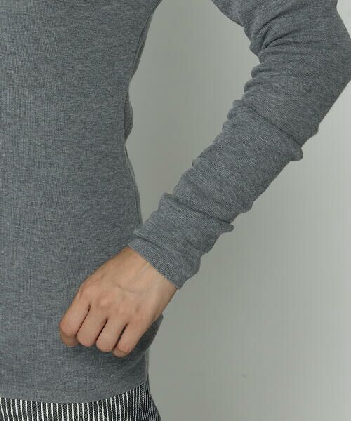 COMME CA PLATINUM / コムサ・プラチナ ニット・セーター | 14G総針編 ニットプルオーバー | 詳細9