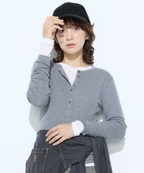 COMME CA PLATINUM / コムサ・プラチナ ニット・セーター | 14G総針編 ニットプルオーバー | 詳細14