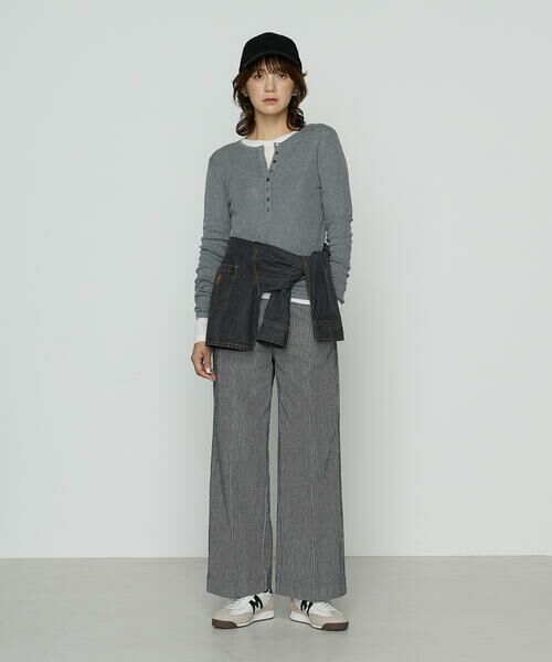 COMME CA PLATINUM / コムサ・プラチナ ニット・セーター | 14G総針編 ニットプルオーバー | 詳細2