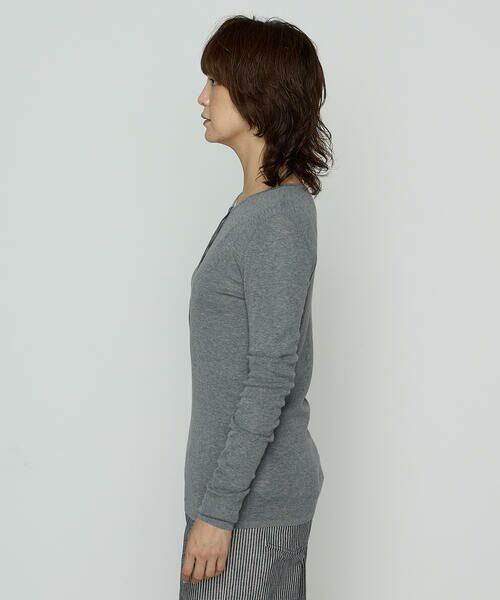 COMME CA PLATINUM / コムサ・プラチナ ニット・セーター | 14G総針編 ニットプルオーバー | 詳細6