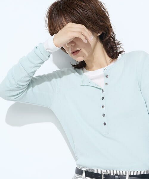 COMME CA PLATINUM / コムサ・プラチナ ニット・セーター | 14G総針編 ニットプルオーバー | 詳細21