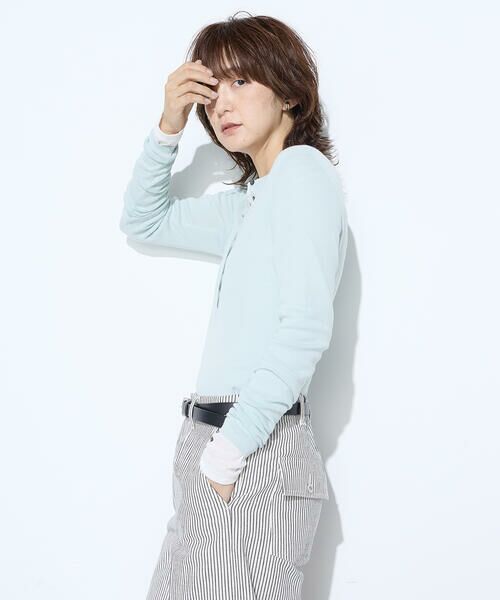 COMME CA PLATINUM / コムサ・プラチナ ニット・セーター | 14G総針編 ニットプルオーバー | 詳細22