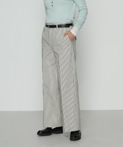 COMME CA PLATINUM / コムサ・プラチナ スラックス・ドレスパンツ | ヒッコリーストライプ パンツ