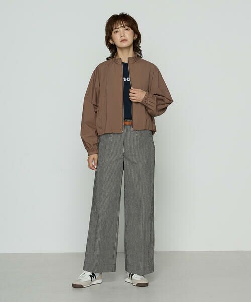 COMME CA PLATINUM / コムサ・プラチナ スラックス・ドレスパンツ | ヒッコリーストライプ パンツ | 詳細2