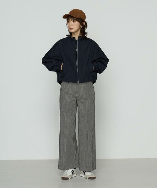 COMME CA PLATINUM / コムサ・プラチナ スラックス・ドレスパンツ | ヒッコリーストライプ パンツ | 詳細3