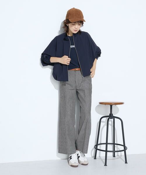 COMME CA PLATINUM / コムサ・プラチナ ブルゾン | ドライナイロンストレッチタフタ ブルゾン | 詳細9