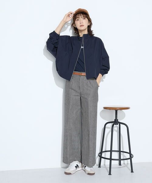 COMME CA PLATINUM / コムサ・プラチナ ブルゾン | ドライナイロンストレッチタフタ ブルゾン | 詳細10