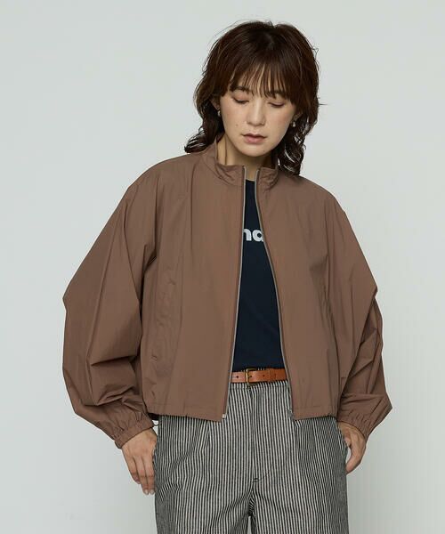 COMME CA PLATINUM / コムサ・プラチナ ブルゾン | ドライナイロンストレッチタフタ ブルゾン | 詳細15
