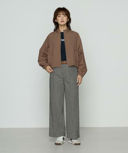 COMME CA PLATINUM / コムサ・プラチナ ブルゾン | ドライナイロンストレッチタフタ ブルゾン | 詳細12