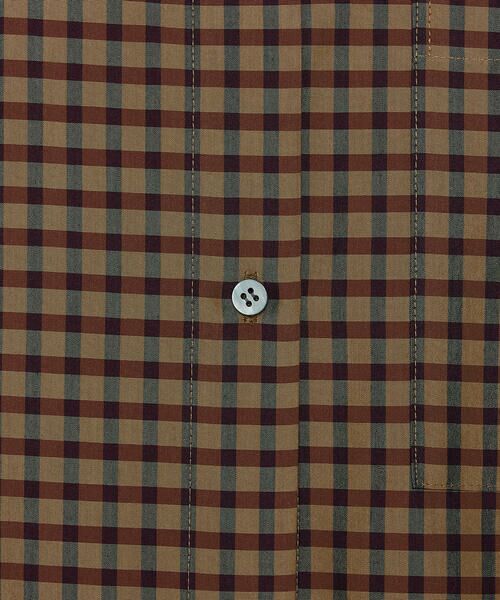 COMME CA PLATINUM / コムサ・プラチナ シャツ・ブラウス | コンパクトオーガニックコットンECOPETチェック シャツ | 詳細11