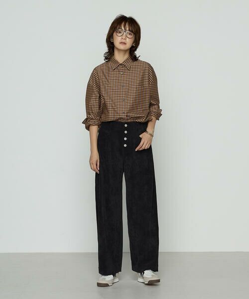 COMME CA PLATINUM / コムサ・プラチナ シャツ・ブラウス | コンパクトオーガニックコットンECOPETチェック シャツ | 詳細3