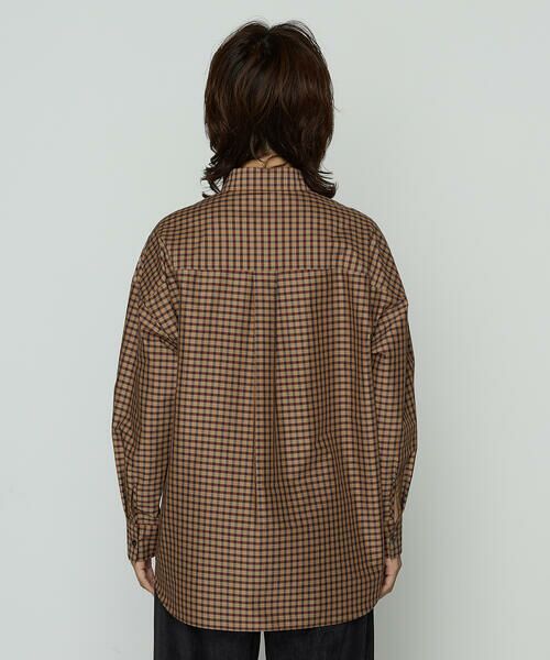 COMME CA PLATINUM / コムサ・プラチナ シャツ・ブラウス | コンパクトオーガニックコットンECOPETチェック シャツ | 詳細7