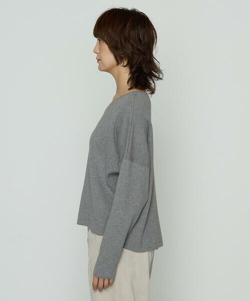 COMME CA PLATINUM / コムサ・プラチナ ニット・セーター | 14G接結編 ニットプルオーバー | 詳細7