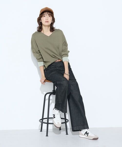 COMME CA PLATINUM / コムサ・プラチナ ニット・セーター | 14G接結編 ニットプルオーバー | 詳細21