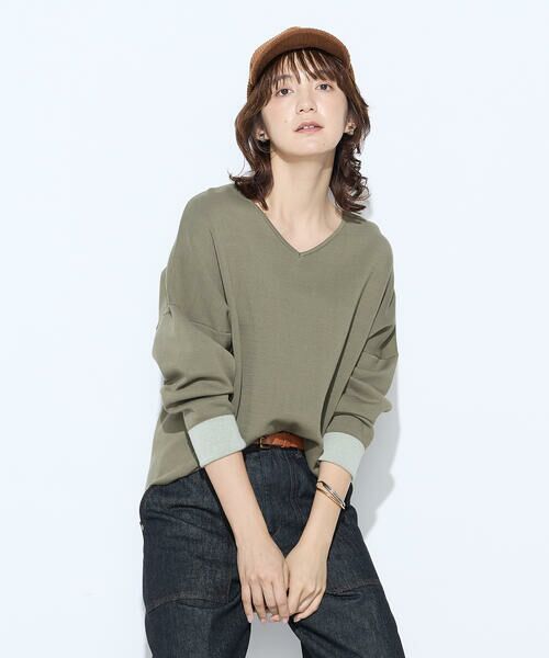 COMME CA PLATINUM / コムサ・プラチナ ニット・セーター | 14G接結編 ニットプルオーバー | 詳細23