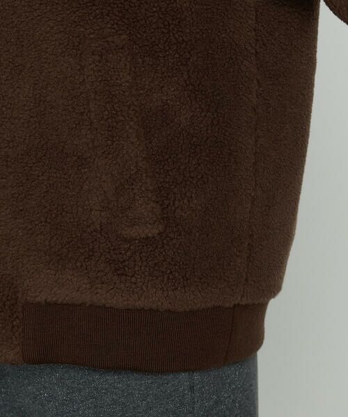 COMME CA PLATINUM / コムサ・プラチナ ブルゾン | WOOL BREND ボア ブルゾン | 詳細19