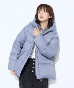 COMME CA PLATINUM / コムサ・プラチナ その他アウター | 撥水ナイロンタフタ ミドル丈きれいめダウンコート