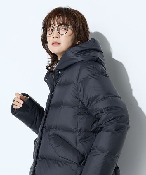 COMME CA PLATINUM / コムサ・プラチナ その他アウター | 撥水ナイロンタフタ ミドル丈きれいめダウンコート | 詳細3