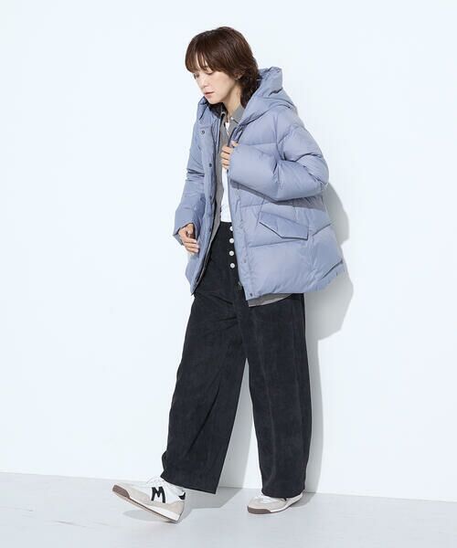 COMME CA PLATINUM / コムサ・プラチナ その他アウター | 撥水ナイロンタフタ ミドル丈きれいめダウンコート | 詳細27