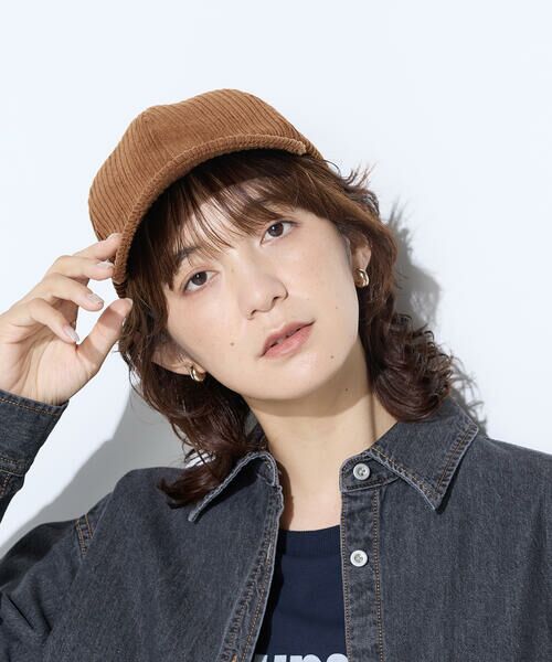 COMME CA PLATINUM / コムサ・プラチナ キャップ | コーデュロイ キャップ | 詳細4