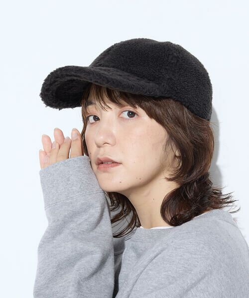 COMME CA PLATINUM / コムサ・プラチナ キャップ | ボア キャップ | 詳細2