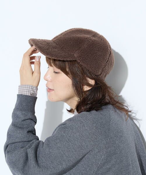 COMME CA PLATINUM / コムサ・プラチナ キャップ | ボア キャップ | 詳細4