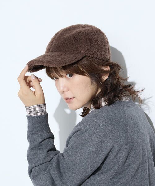 COMME CA PLATINUM / コムサ・プラチナ キャップ | ボア キャップ | 詳細5