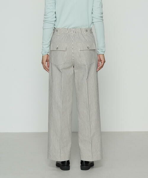 COMME CA PLATINUM / コムサ・プラチナ スラックス・ドレスパンツ | ヒッコリーストライプ パンツ | 詳細5